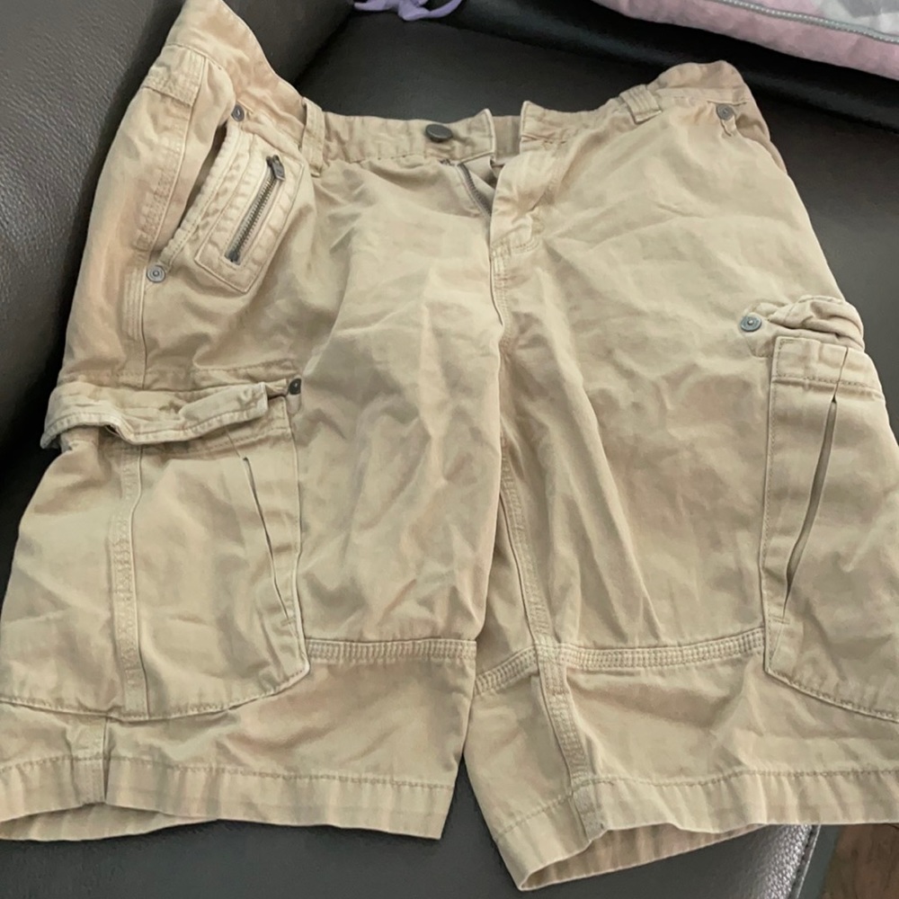 Men’s Calvin Klein Khaki Cargo Shorts.